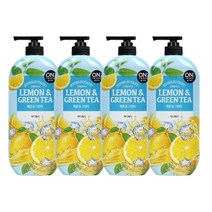 온더바디 수퍼보타닉 레몬 앤 민트 바디워시 900g, 4개