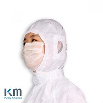 /클린룸 방진원단 작업모 방진모 위생모자 후드, 스카이블루S