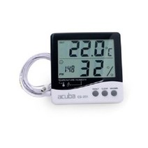 디지털 온습도계 CS-201, 흰색+검정, 2개