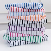 원단킹 대폭 20수 싱글 다이마루 4mm 스트라이프 11color Z0986(8220038), 블루
