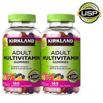 Kirkland Kirkland 시그니처 성인 종합 비타민 320 구미(160일분 유효기간 2023-06-22)