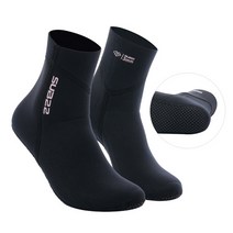서브22 오리발삭스 프리다이빙 스쿠버 핀 양말 3mm, XS, XS