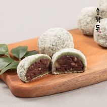 소적두 쑥 찹쌀떡 80gX8개입 국산팥앙금 국산찹쌀, 80g x 8개입, 없음, 아이스팩