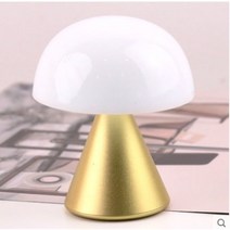 LEXON 버섯램프 렉슨 미나 미니 LED램프 조명 무드등 인테리어, 골든 미디엄