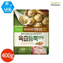 풀무원 육즙 듬뿍 만두 400g x 2봉, 2개