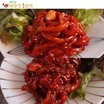 1번지 오징어젓 300g + 특낙지젓 300g 특가세트, 오징어젓 300g + 특 명란젓 300g