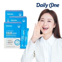 데일리원 락토랩 장건강 프로바이오틱스 유산균 보장균 1억 CFU 3통, 없음