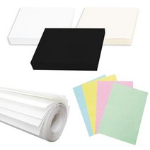 대진교육 도화지 16절 A4 8절 4절 2절 전지 검정도화지 흰도화지 두꺼운 색도화지, 50매