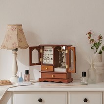 메이킹홈 원목 악세사리보관 쥬얼리박스 악세사리 진열대 진열장 보석함