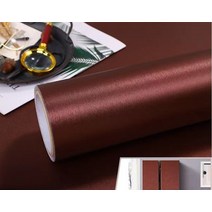 두꺼운 금속 효과 주방 벽지 접착제 실버 골드 방수 혁신 스티커 냉장고 벽 비닐 장식 데스크탑 필름, [02] 40cmx6m, 빨간색