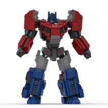 2022 뉴 111023 옵티머스 포봇 프라임 기술 변압기 크리에이티브 엑스퍼트 빌딩 블록 남아, 02 MOC-110174