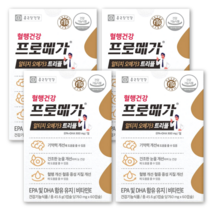 종근당건강 프로메가 알티지 오메가3 트리플 4박스