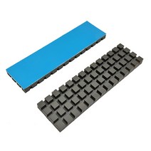 그래핀 방열판 M.2 NGFF 2280 NVME SSD 열 전도성 접착제 하드 디스크 쿨러 히트싱크, [01] 67x18x4.0