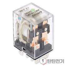 HR710-2PL DC24V 10A 파워 릴레이 LY2 소켓 8핀 2극 2a2b LED 스위치 카콘, 1Ea