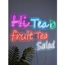 바 인테리어 조명 간판 아크릴 플렉시블 네온사인 12v 라이트밴드 발광자 LED 광고판 장식 벽글씨 로고 인플루언서 시그니처, 01 사이즈 맞춤 콘텐츠