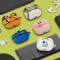 정품 토이스토리 미니 에어팟3 3세대 슬림 하드 케이스, 햄
