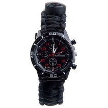 서바이벌 워치 생존시계 나침반 등산 낚시 산악용 밀리터리 군인 캠핑 조난 시계 로프 부싯돌 휘슬 호루라기 나이프 생존팔찌 등산용품 손목시계 스포츠시계