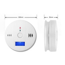 이산화탄소 경보기 측정기 공기 품질 모니터 일산화탄소 센서 CO 감지기 알람 LCD 디스플레이 85db 경고, 한개옵션1