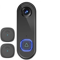 현관 CCTV 문앞 홈캠 WiFi 도어벨 스마트 무선 CCTV 보안 초인종 카메라, D