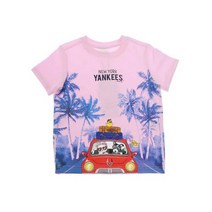 MLB 키즈 하와이안 프린트 반팔 티셔츠 71TSB3831-50P