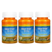 톰슨 Iron 철분 50mg 60정(3통 기획)
