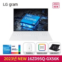 LG전자 2022 그램 16, 16ZD95Q-GX56K, Free DOS, 1TB, 16GB, 코어i5, 스노우 화이트