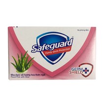 Safeguard Floral Pink with Aloe 세이프가드 플로랄 핑크 비누, 1개, 135g