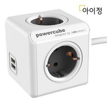 파워큐브 익스텐디드 USB 그레이 1.5M 멀티탭 콘센트, 단일옵션