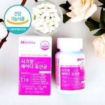 시크릿레이디 백김치유산균 유채씨유 60캡슐, 1개