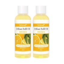 바이향 디퓨저 리필 오일 2p, 100ml, 레몬유칼립투스