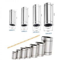 2 개 선형 베어링 lm6luu lm8luu lm10luu lm12luu 6mm 8mm 10mm 부품 부시 부싱 3d 프린터, LM8UU 8x15x24_10 개