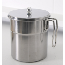 스텐 잔반통 음쓰통 가정용 짬통 이동식 음식물 수거 퇴식구 잔반 업소용 쓰레기통, A 잔반 통