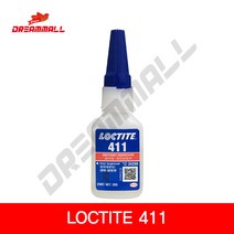 LOCTITE 록타이트 411 순간접착제 20g (고점도갭필), 1개