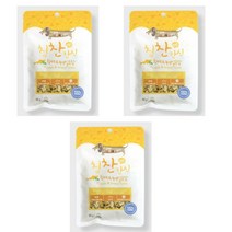 베이비망고몰 반려동물 애견 칭찬 간식 황태&녹색입홍합 3팩