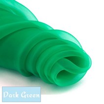 레자원단 레쟈 유진 거즈 원단 75cm1미터 블랙 화이트 웨딩 메쉬 투명 스티프 레이스, Dark Green_Long100cm Width150c