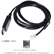 FTDI FT232RL RS232 RJ11 TO USB 6P4C 플러그 어댑터 HIRSCHMANN RS20 스위치 용 콘솔 케이블 V.24 포트 구, 02 1.8M_01 FT232RL Chip