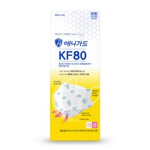 애니가드 웰빙황사마스크[KF80](소형) 고래 30매(3매X10개), 단품, 단품