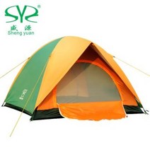 도킹텐트 동계텐트 에어빔 캠핑준비 성원야외3-4인2중캐주얼관광텐트2인공원사영갯벌방우텐트, 09 4세대 34인 이중 더블 콤팩트 프레스