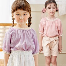 베베쥬 네추럴레이스블라우스