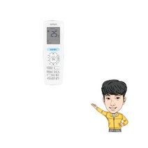 대우위니아 벽걸이 에어컨 리모컨 16 MRV07BBW ERV11BBH MRV11BBW