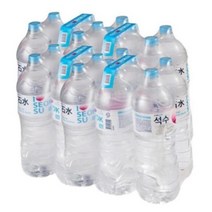 하이트진로 석수 우리집 생수 물 탕비실 2L 24병, 19개