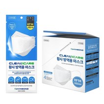크린케어 황사 방역용 마스크 KF94 대형 화이트 50매, 50매입