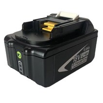우스틴스 18V BL1860 4.0AH 5.0AH 6.0AH 마끼다 호환되는 공구 배터리, 6AH