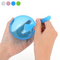 파크 최적가세트 용기 스페츌라 다목적 슬라임 반투명 미용팩실속가성비, 투명