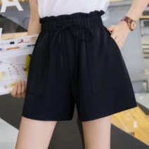 Vinocloset 여성 주름 린넨 반바지