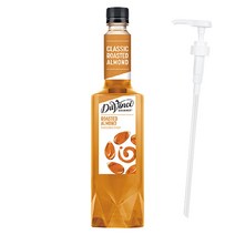 다빈치 로스티드아몬드 시럽 750ml + 범용 시럽펌프, 1세트