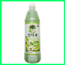 청솔 청사과 음료베이스 / 과일원액, 6개, 835ml