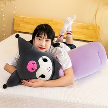 큐티 쿠로미 대형 필로우 안고자는 인형 바디필로우 긴베개 롱쿠션 인형80cm 100cm(z)