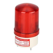 DC12V-220VAC LED-1101J 빨간색 노란색 녹색 경고등 램프 사이렌 소리와 부저 경보와 산업 회전, 07 110V with bracket