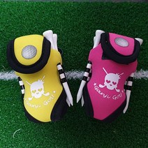 가죽 골프 볼 주머니 2구 볼주머니 골프공 파우치 골프티 걸이 골프볼 케이스, 네이비